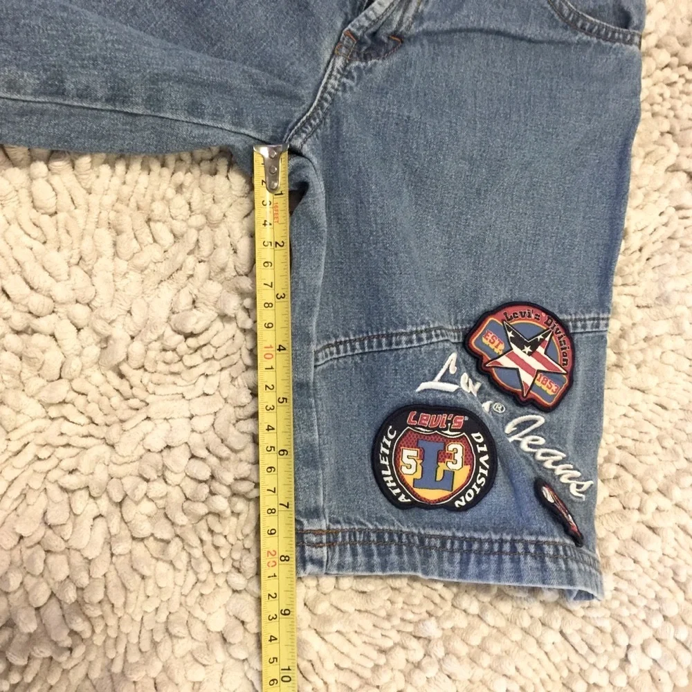 Levi’s Strauss Team-sport Division Jean Denim Jorts Shorts Sz 7
